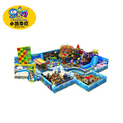 indoor soft play equipment color child sand pit